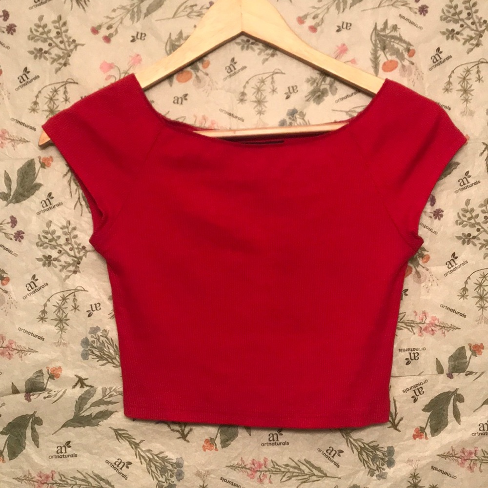 Off The Shoulder Brandy Melville Top